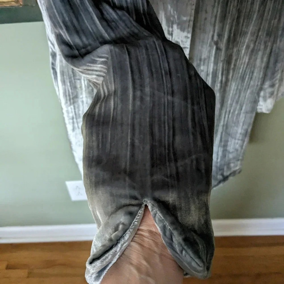 J Brand Gray Velvet Duster Jacket Size S - Picture 4 of 6